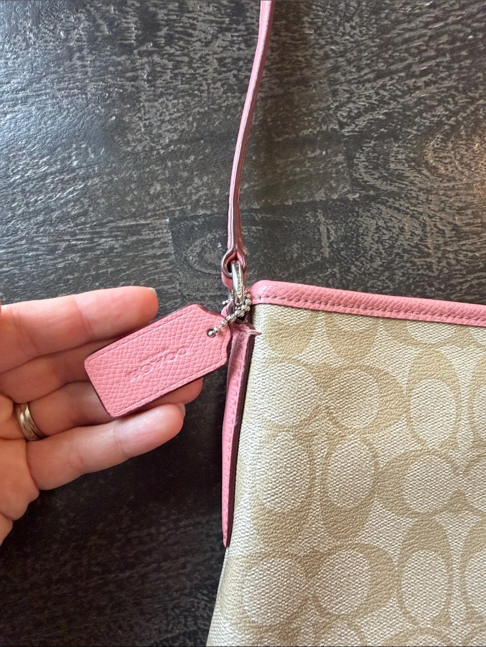 Coach signature monogram